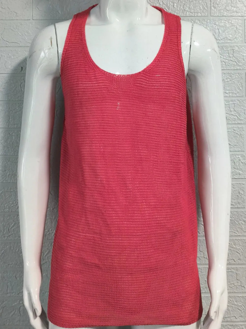 Men's Plus Size Scoop Neck Knit Tank - Treasured Gift's & More
