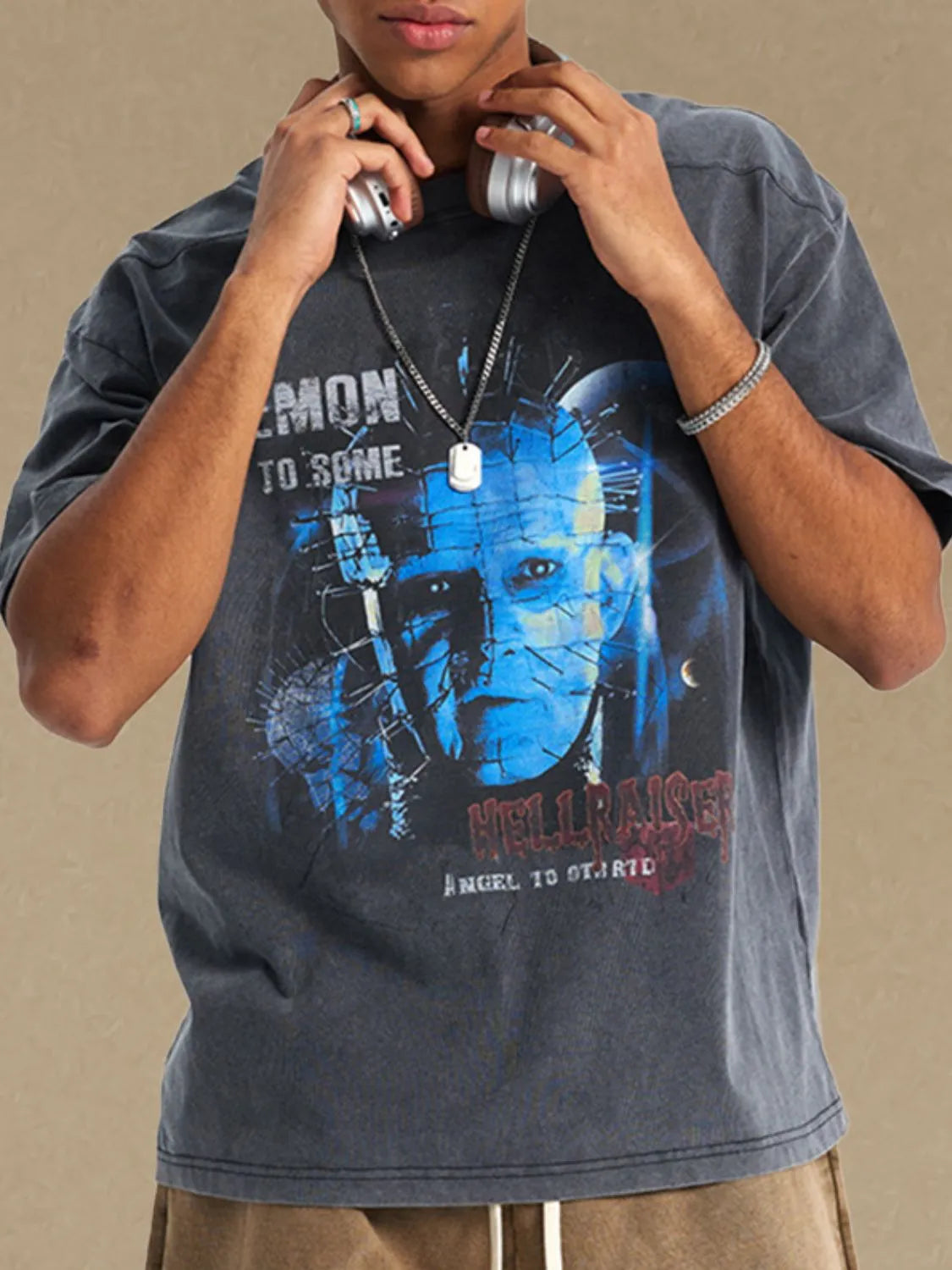 Men's Graphic Round Neck Half Sleeve T-Shirt - Treasured Gift's & More