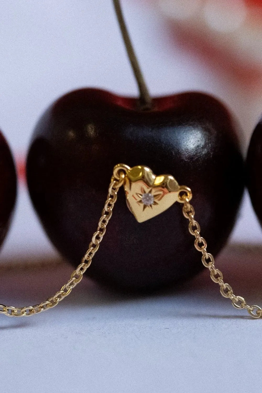 Zircon Heart Pendant Necklace - Treasured Gift's & More