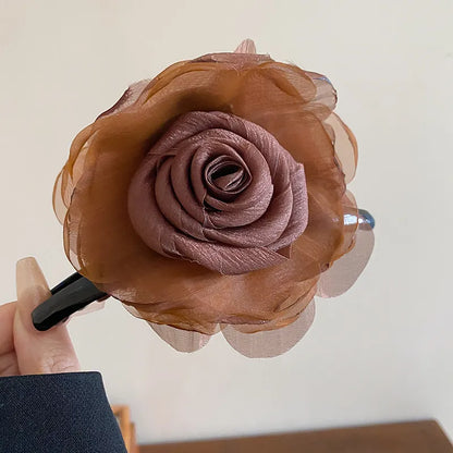 Flower Acrylic Hair Claw Clip - Treasured Gift's & More