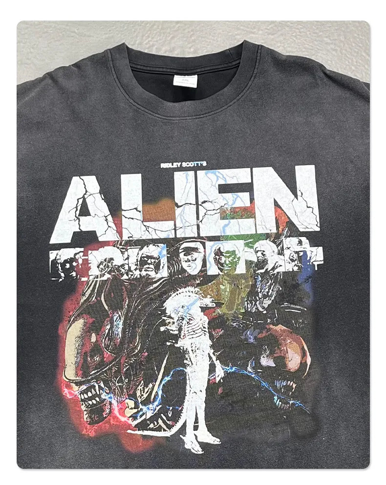 Men's Graphic Round Neck Half Sleeve T-Shirt - Treasured Gift's & More