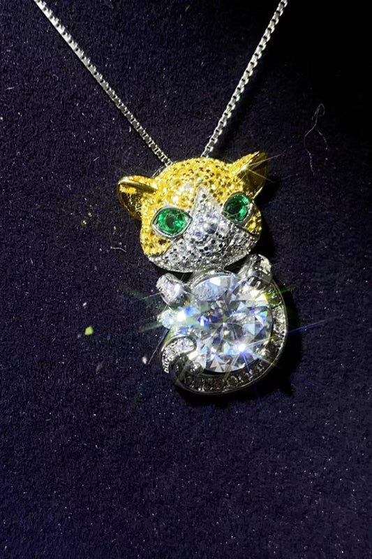 2 Carat Moissanite 925 Sterling Silver Necklace - Treasured Gift's & More