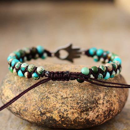 Turquoise Beaded Bracelet - Treasured Gift's & More