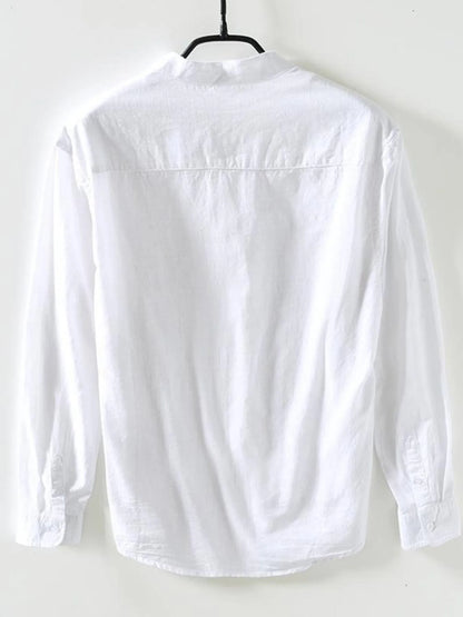 Men's Plus Size Button Up Long Sleeve Shirt - Treasured Gift's & More