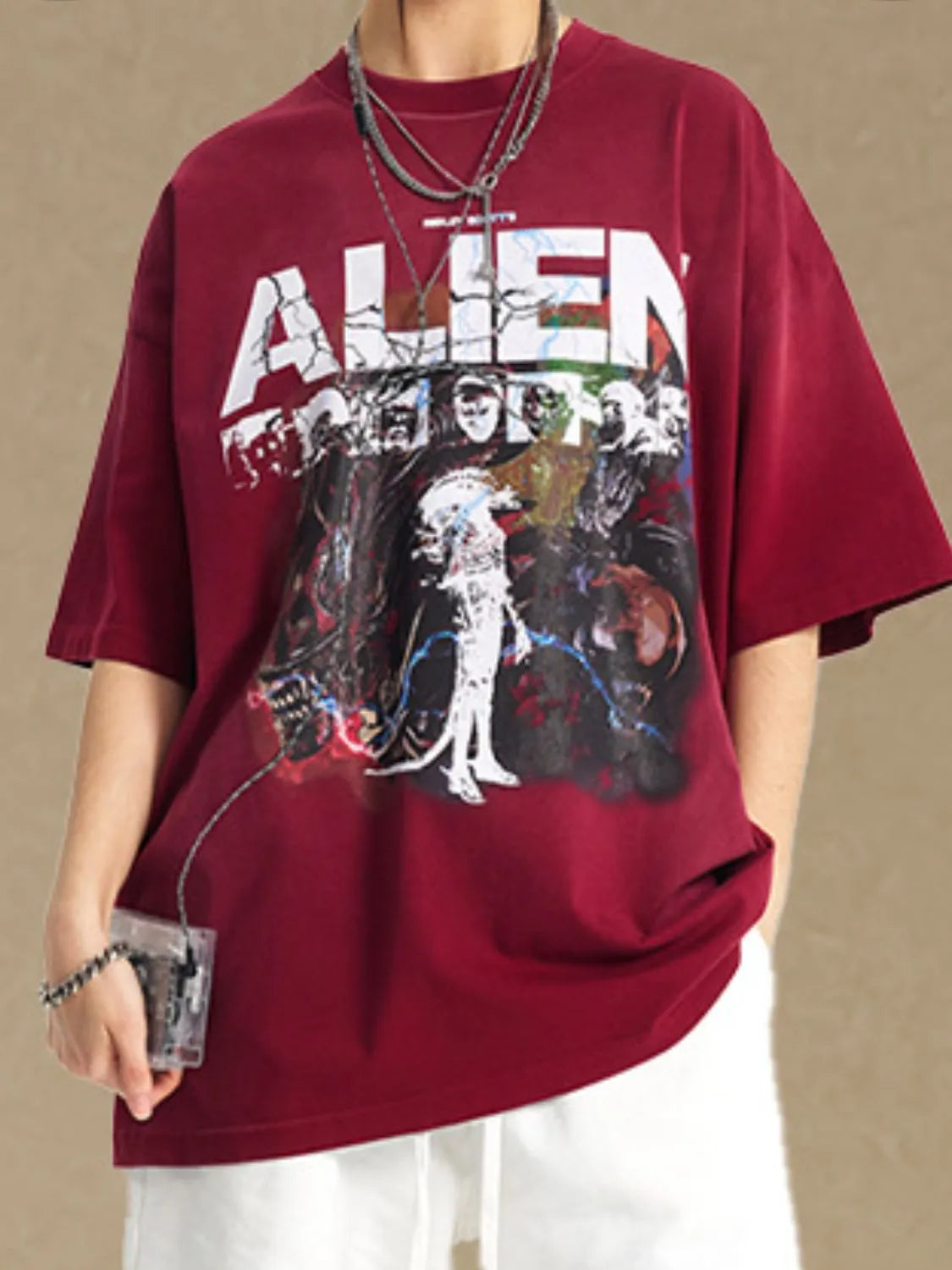 Men's Graphic Round Neck Half Sleeve T-Shirt - Treasured Gift's & More