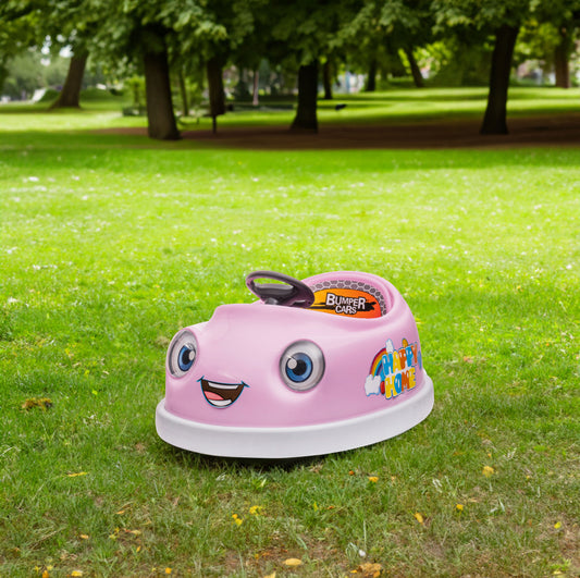 self-driving children's electric bumper cars with rocking horse function
