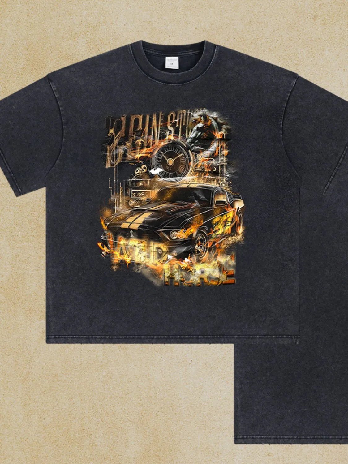 Men's Graphic Round Neck Half Sleeve T-Shirt - Treasured Gift's & More