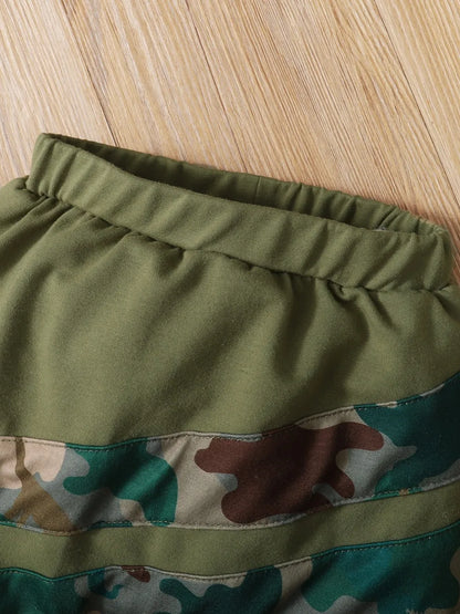 Children's Camouflage Top and Pants Set - Treasured Gift's & More