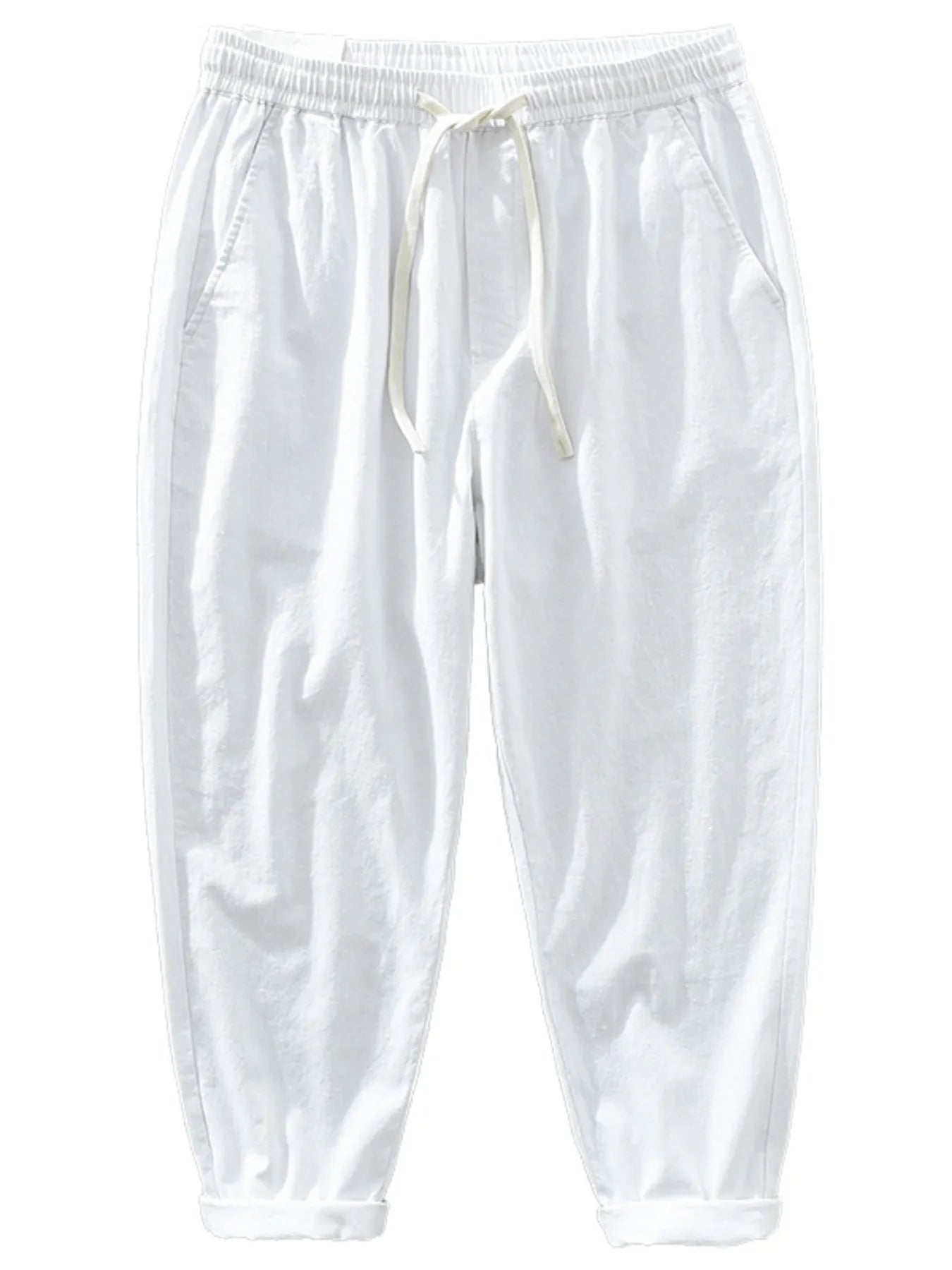 Men's Full Size Drawstring Loose Fit Joggers Plus Size - Treasured Gift's & More