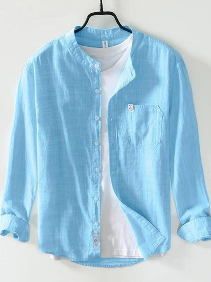 Men's Plus Size Button Up Long Sleeve Shirt - Treasured Gift's & More