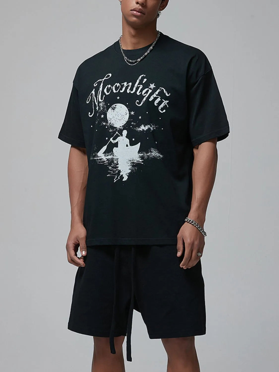 Men's Graphic Round Neck Half Sleeve T-Shirt - Treasured Gift's & More