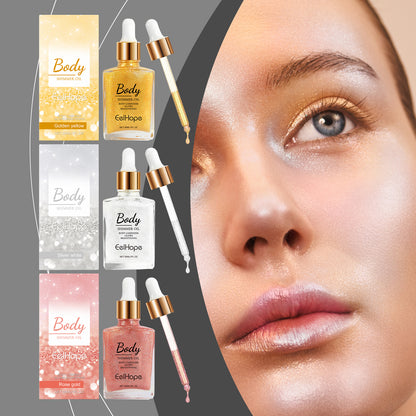 Facial Body Liquid Highlighter Moisturizer - Treasured Gift's & More