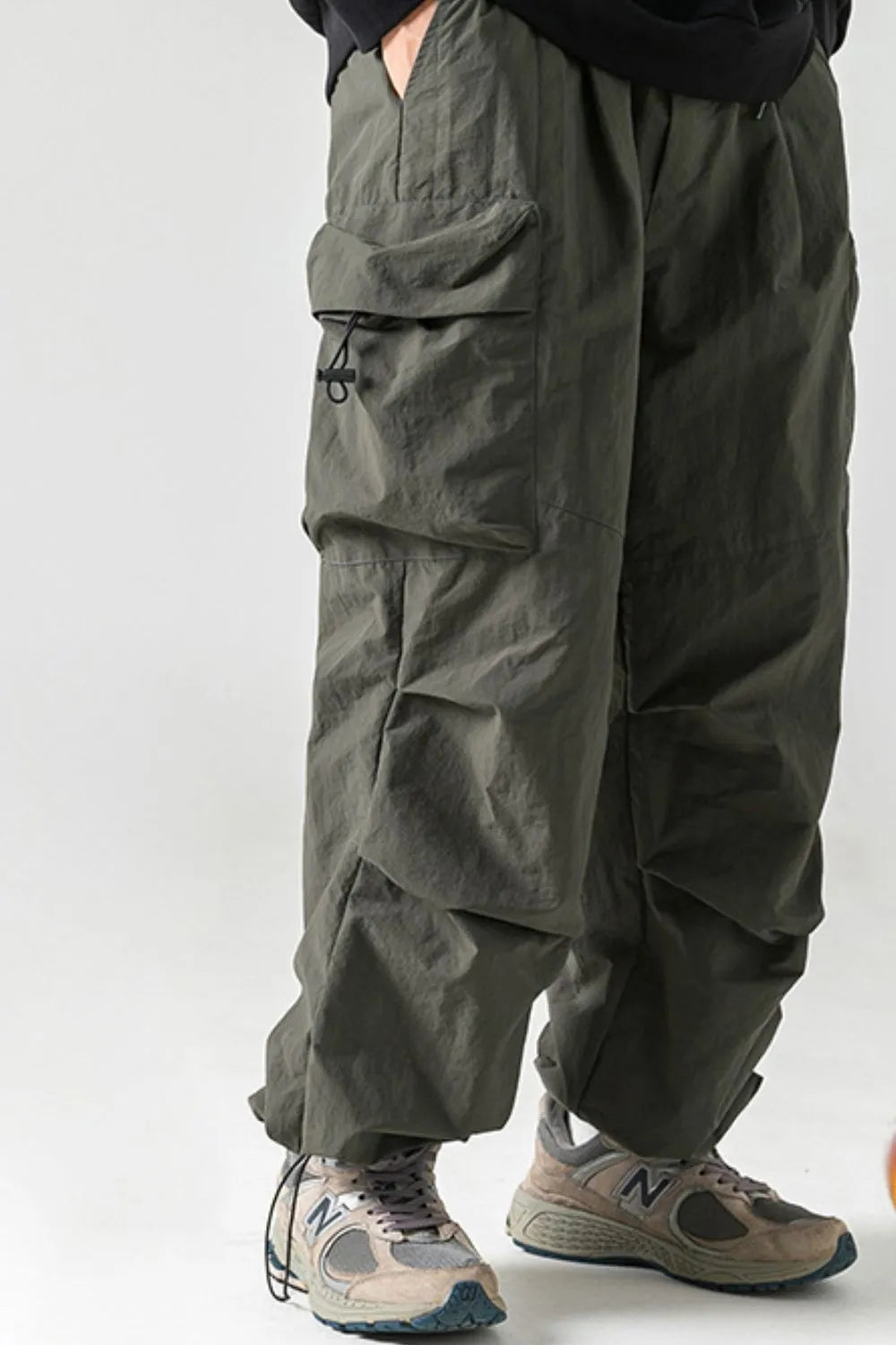 Men's Plus Size Elastic Waist Pants with Pockets - Treasured Gift's & More