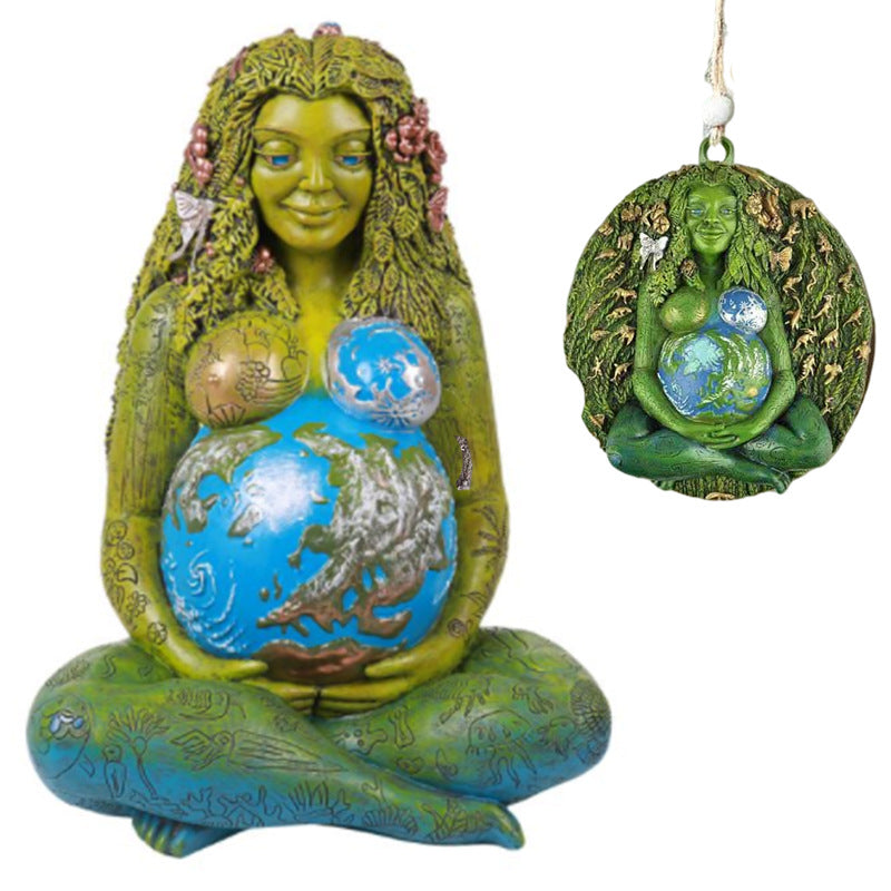 Goddess Earth Mother Pendant - Just $9.46! Shop now at Treasured Gift's & More