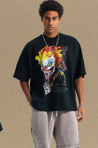 Men's Graphic Round Neck Half Sleeve T-Shirt - Treasured Gift's & More