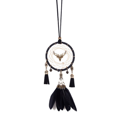 Car Pendant Deer Head Dream Catcher - Just $14.10! Shop now at Treasured Gift's & More