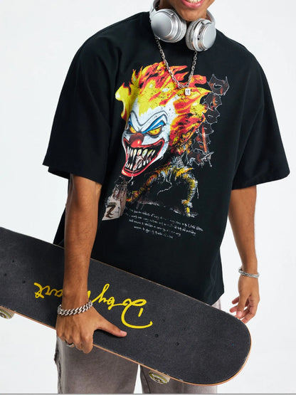 Men's Graphic Round Neck Short Sleeve T-Shirt - Treasured Gift's & More