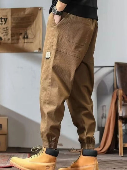 Men's Plus Size Drawstring Loose Fit Joggers - Treasured Gift's & More