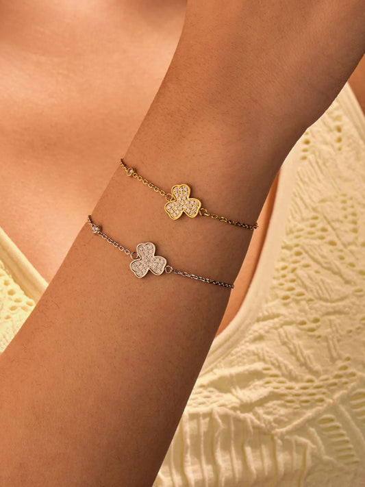 Stainless Steel Zircon Bracelet - Treasured Gift's & More