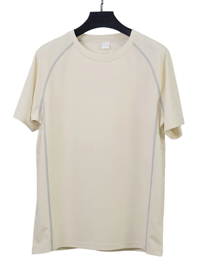 Men's Full Size Round Neck Short Sleeve T-Shirt and Shorts Set Plus Size - Treasured Gift's & More