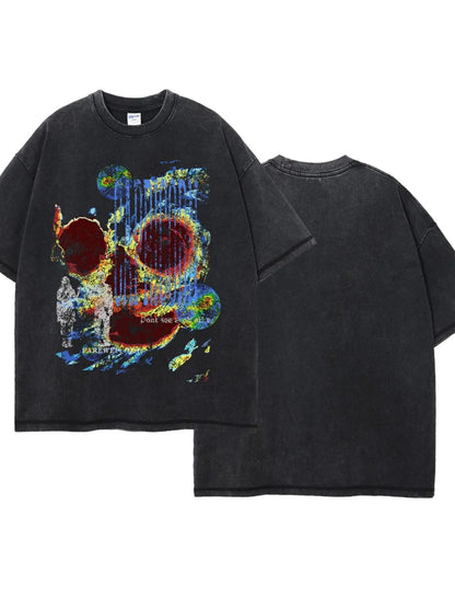 Men's Graphic Round Neck Half Sleeve T-Shirt - Treasured Gift's & More