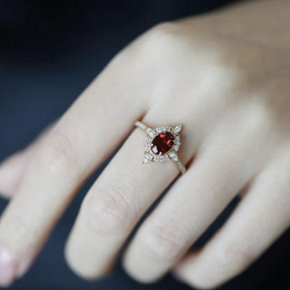 925 Sterling Silver Zircon Ring - Treasured Gift's & More