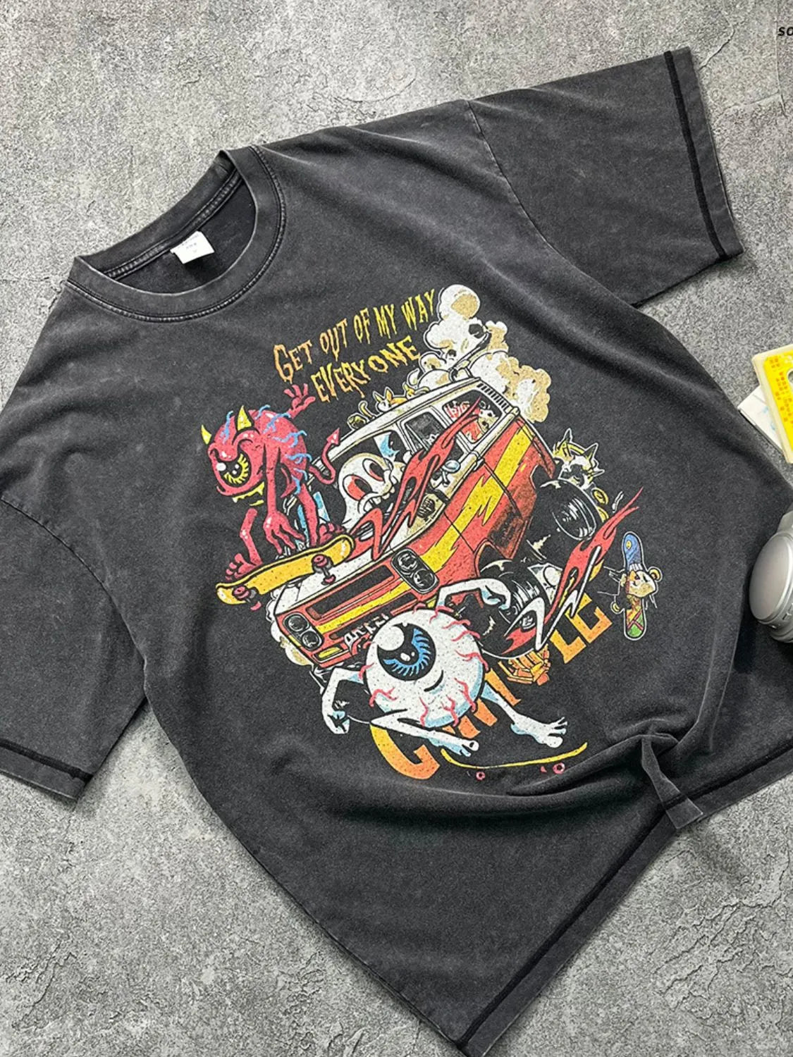 Men's Round Neck Half Sleeve Graphic T-Shirt - Treasured Gift's & More