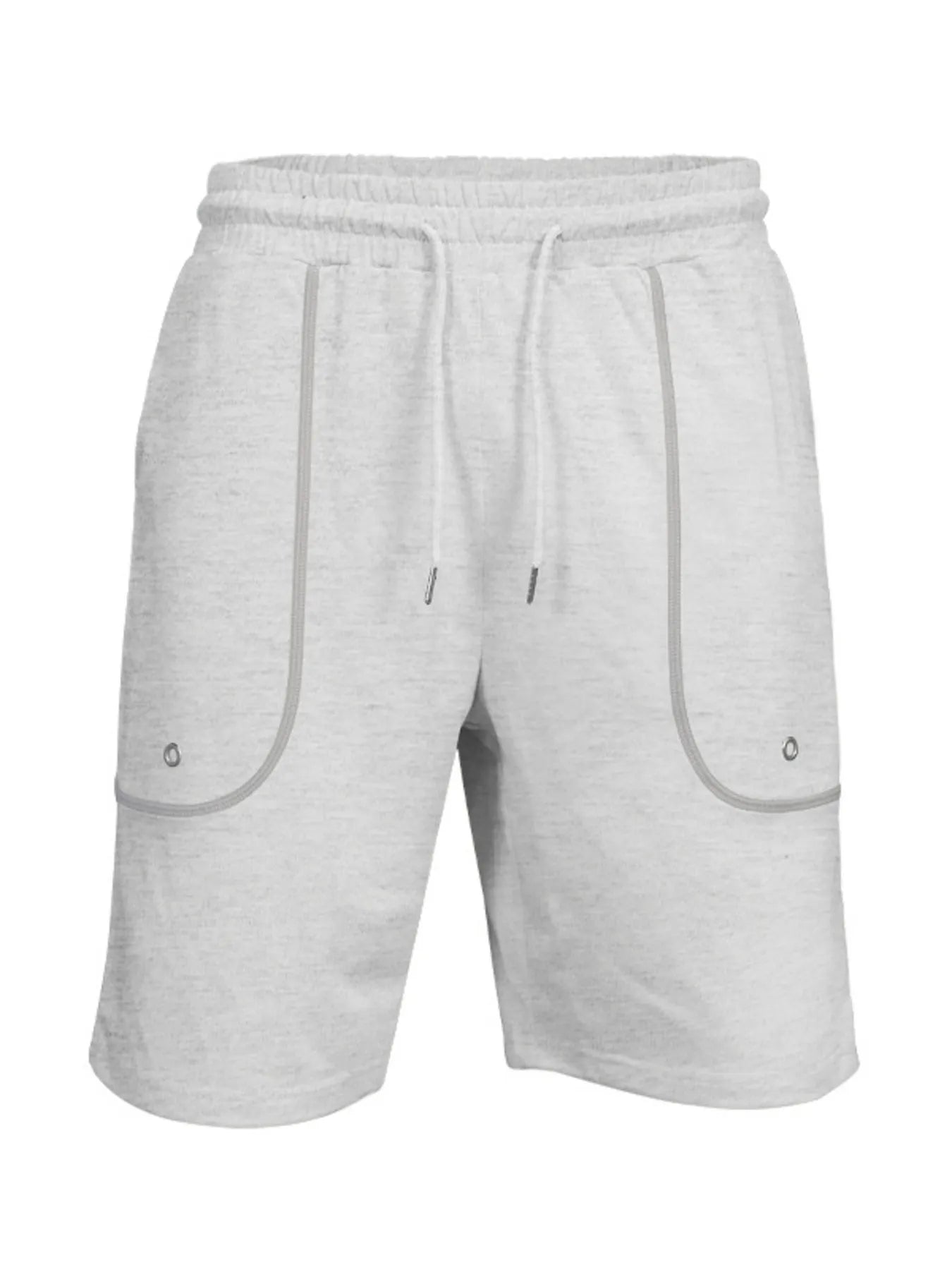 Men's Full Size Round Neck Short Sleeve T-Shirt and Shorts Set Plus Size - Treasured Gift's & More