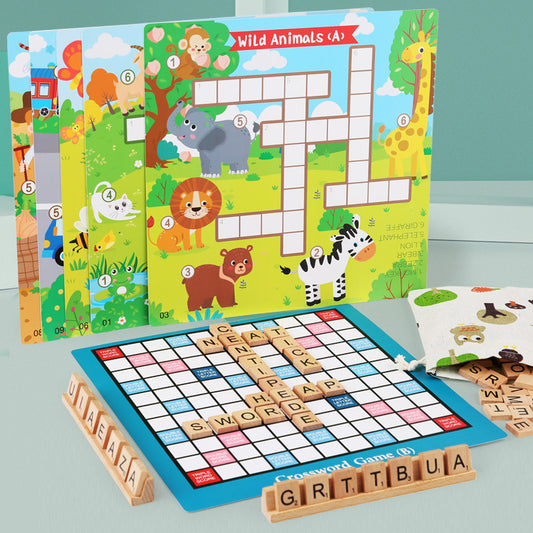 Early Education Spelling Crossword Game - Just $20.52! Shop now at Treasured Gift's & More