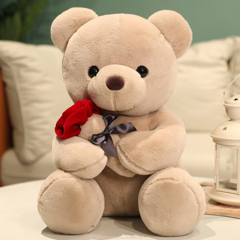 New Rose Teddy Bear Doll Plush