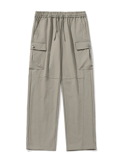 Men's Plus Size Drawstring Pants with Pockets - Treasured Gift's & More