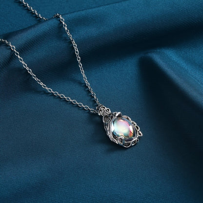 1pc Exquisite Moonstone Pendant Necklace