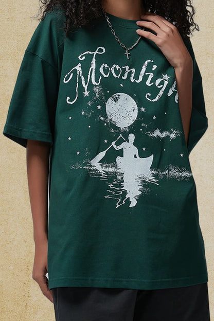 Men's Graphic Round Neck Half Sleeve T-Shirt - Treasured Gift's & More