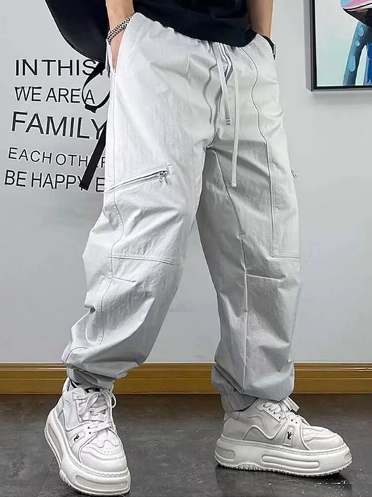 Men's Plus Size Drawstring Loose Fit Pants - Treasured Gift's & More