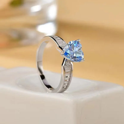 2 Carat Moissanite 925 Sterling Silver Ring - Treasured Gift's & More