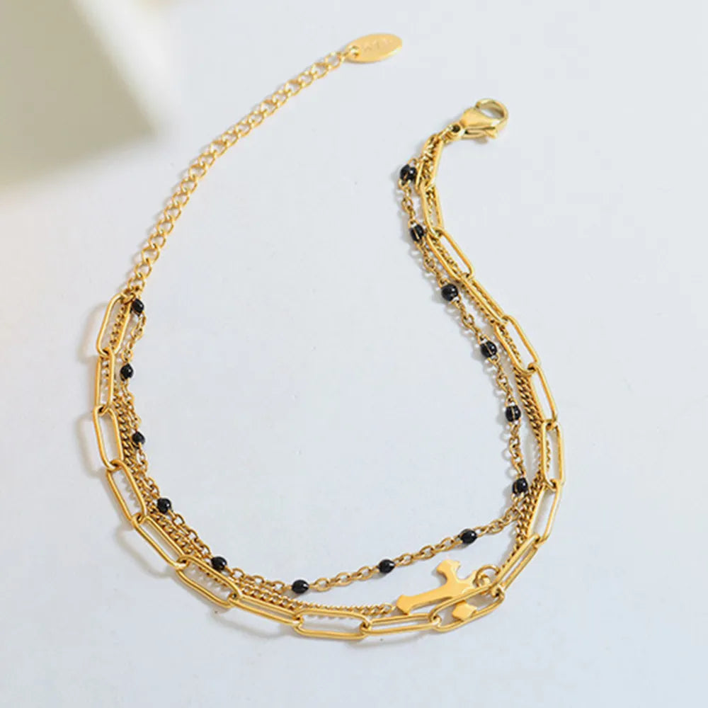 Titanium Steel Three-Layered Bracelet - Treasured Gift's & More