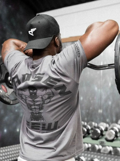 Men's Graphic Round Neck Short Sleeve T-Shirt - Treasured Gift's & More