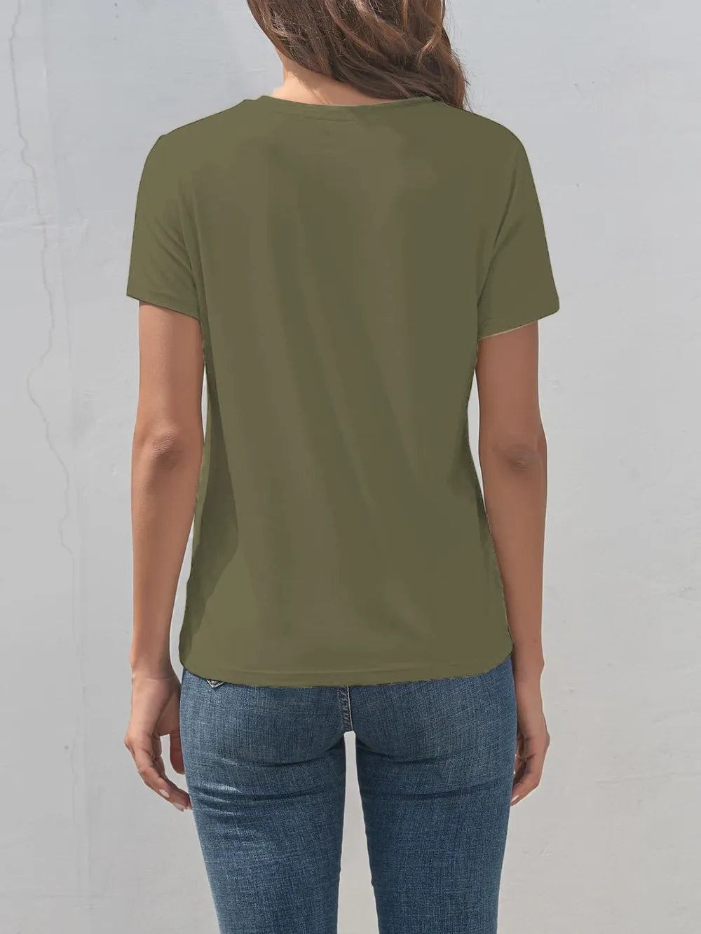 Cat Round Neck Short Sleeve T-Shirt - Treasured Gift's & More