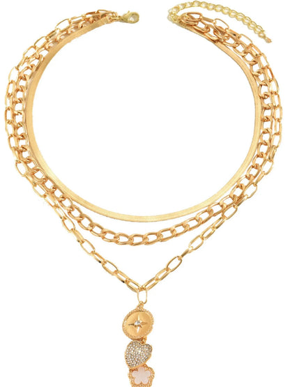 Stainless Steel Layered Necklace - Treasured Gift's & More