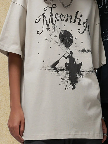 Men's Graphic Round Neck Half Sleeve T-Shirt - Treasured Gift's & More