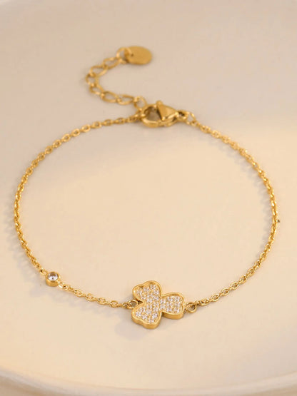 Stainless Steel Zircon Bracelet - Treasured Gift's & More