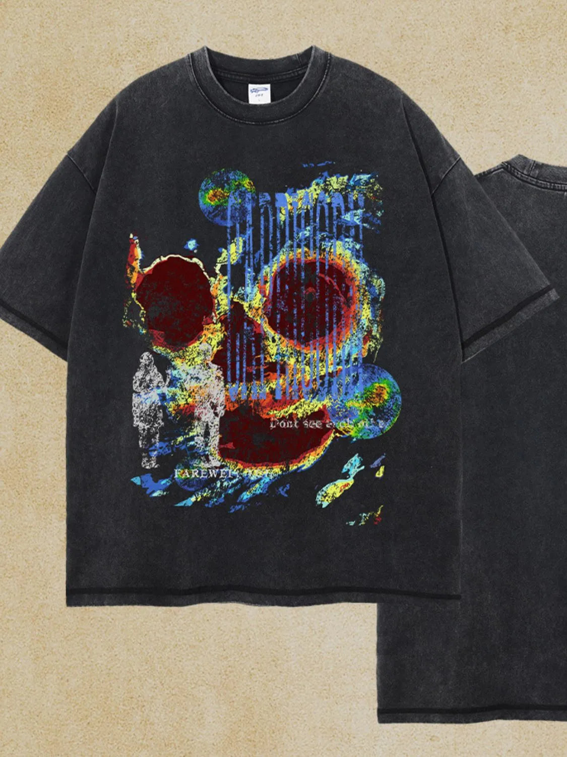 Men's Graphic Round Neck Half Sleeve T-Shirt - Treasured Gift's & More