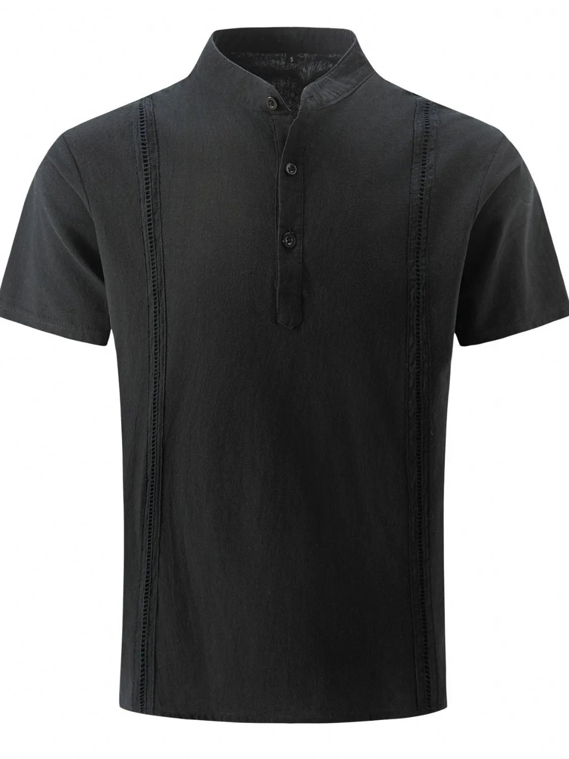 Men's Full Size Button Detail Short Sleeve Shirt Plus Size - Treasured Gift's & More
