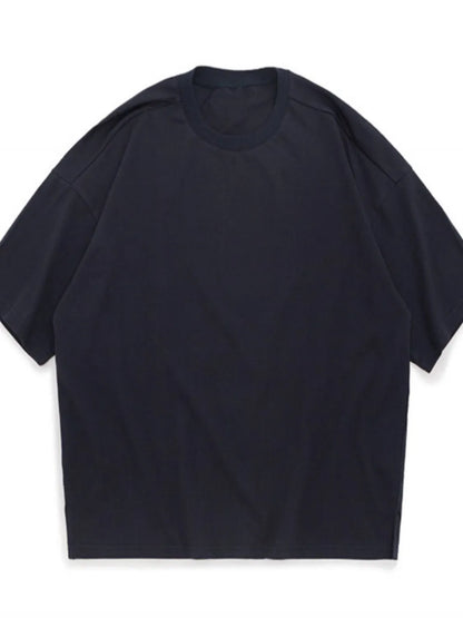 Men's Plus Size Round Neck Half Sleeve T-Shirt - Treasured Gift's & More