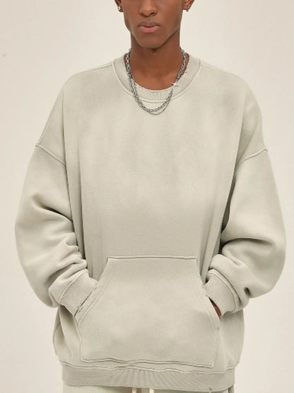 Men's Gradient Dropped Shoulder Sweatshirt - Treasured Gift's & More