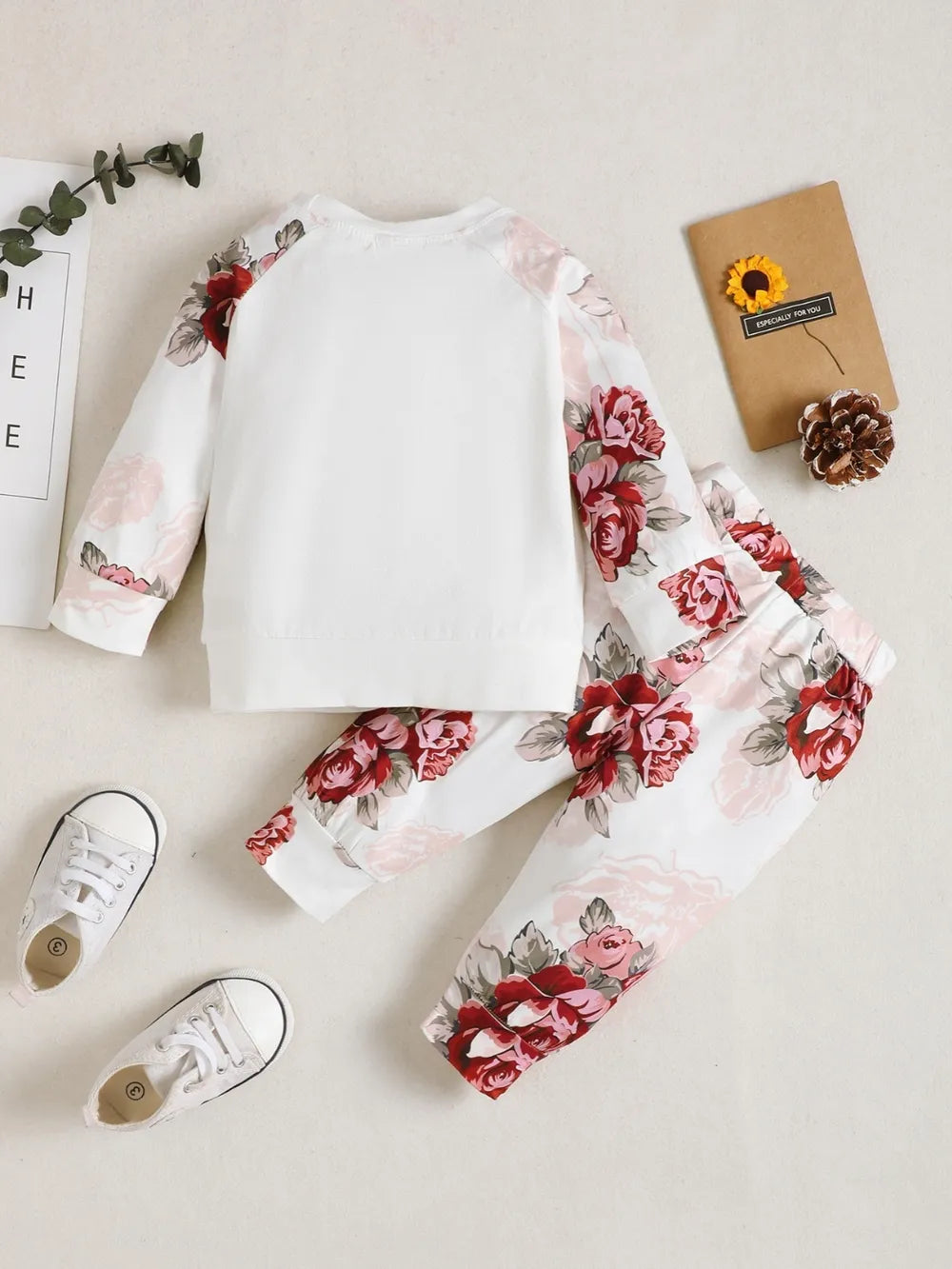 Children's Floral Top and Pants Set - Treasured Gift's & More