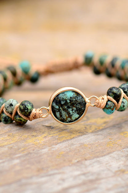 Handmade Beaded Copper Bracelet - Treasured Gift's & More