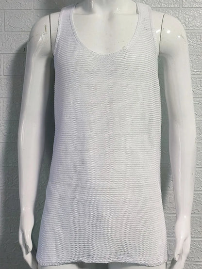 Men's Plus Size Scoop Neck Knit Tank - Treasured Gift's & More