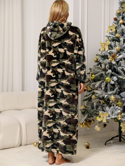 Camouflage Hooded Teddy Night Dress - Treasured Gift's & More