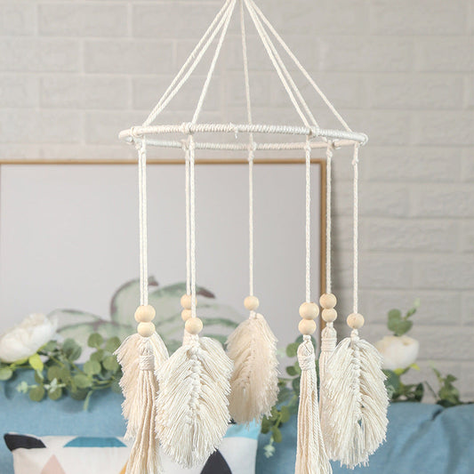 Iron Ring Leaves Tassel Wind Chime - Just $18.57! Shop now at Treasured Gift's & More